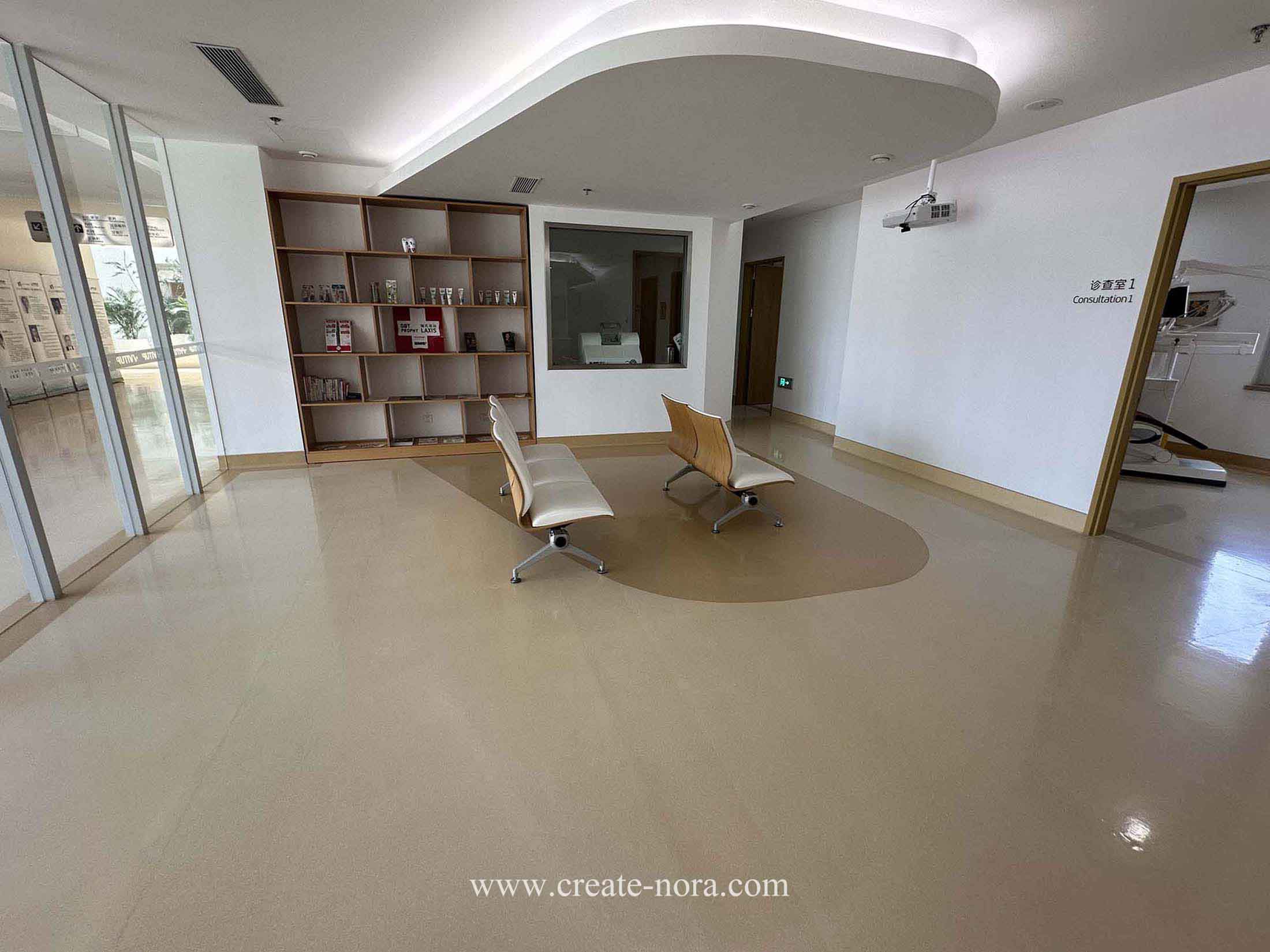 the photo of nora rubber flooring in VITUP International Hospital 9